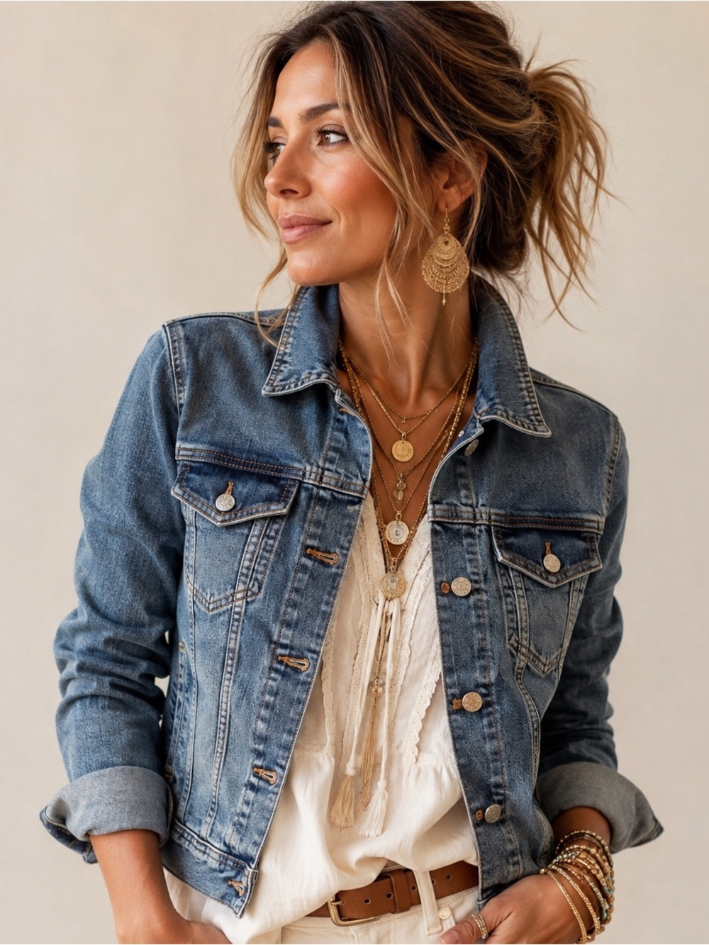 J. Crew Women's Denim Jean Jacket